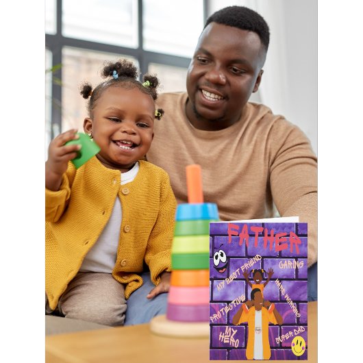 あなたの肩にパパのヒーロー カード