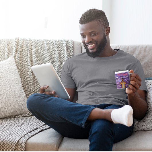 あなたの肩にパパのヒーロー コーヒーマグカップ