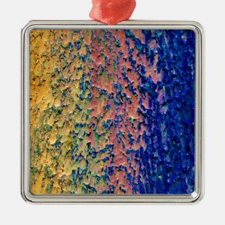 あなたの背景カスタムな優れた正方形のOrnamen メタルオーナメント