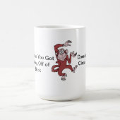 あなたの背部マグを離れた猿 コーヒーマグカップ (中央)