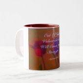 あなたの脆弱性からComを…決定して下さい ツートーンマグカップ (正面左)