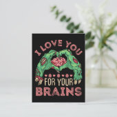 あなたの脳が好きなゾンビバレンタインデー シーズンカード (スタンド正面)