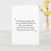 あなたの脳のためのゾンビのような誕生日カード カード (黄色い花)