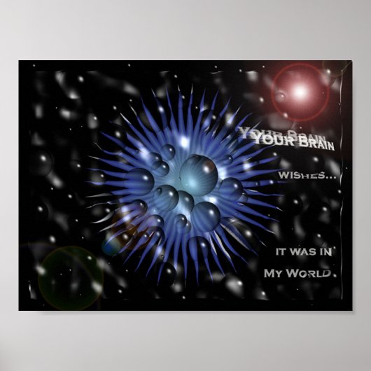 あなたの脳は私の世界にそれが願っていた2 ポスター (正面)