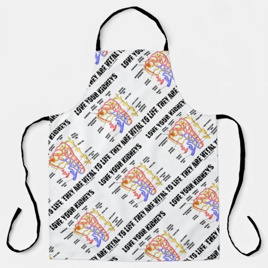 あなたの腎臓を愛する彼らは生活ネフロンに不可欠である エプロン (正面)