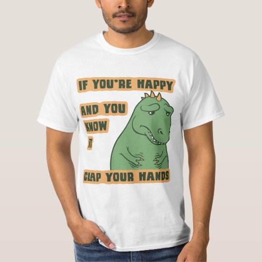あなたの腕が達すれば Tシャツ (正面)