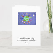 あなたの腕のレズビアンの女性の船員の挨拶状 カード (裏面)