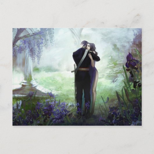 あなたの腕の郵便はがき ポストカード (正面)