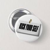 あなたの自己を蹴って下さい 缶バッジ (正面&裏面)