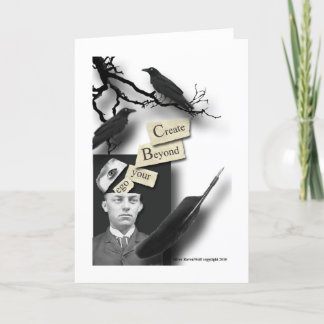 あなたの自我の挨拶状を越えて作成して下さい カード