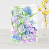 あなたの自然ジャーナル黄色のガの花の考えること カード (黄色い花)