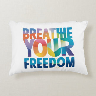 あなたの自由を呼吸する アクセントクッション