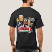 あなたの自由主義者を改心させろ Tシャツ (裏面)