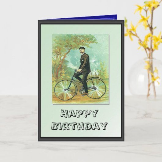 あなたの自転車で カード (黄色い花)