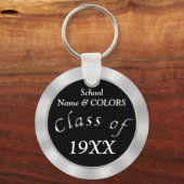 あなたの色と文字安いクラスの懇親会ギフト キーホルダー (正面)