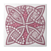 あなたの色のケルト結び目模様装飾的なパターンを選んで下さい タイル (正面)