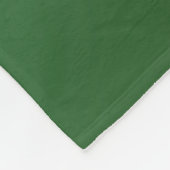 あなたの色のパーソナライズな年長の応援のギフト フリースブランケット (角)