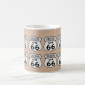 あなたの色のルート66の州 コーヒーマグカップ (中央)