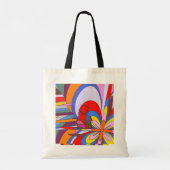 あなたの色を受け入れるトートキャンバスバッグ トートバッグ (裏面)