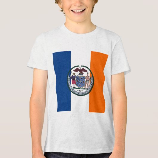 あなたの色を披露しよう - ニューヨーク トライブレンドTシャツ (正面)