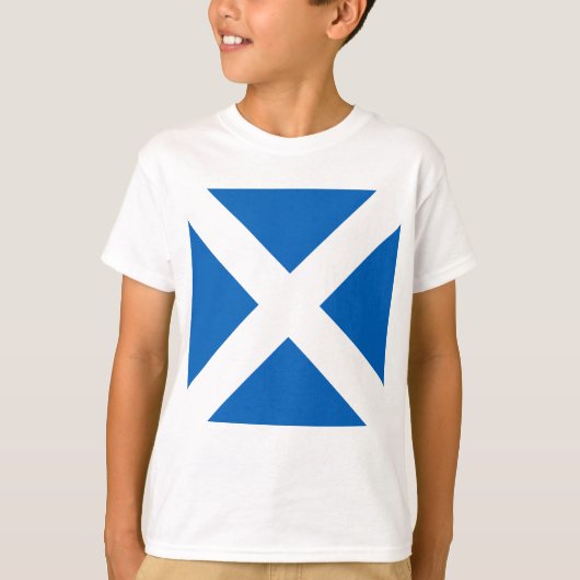 あなたの色を見せて – スコットランド Tシャツ (正面)