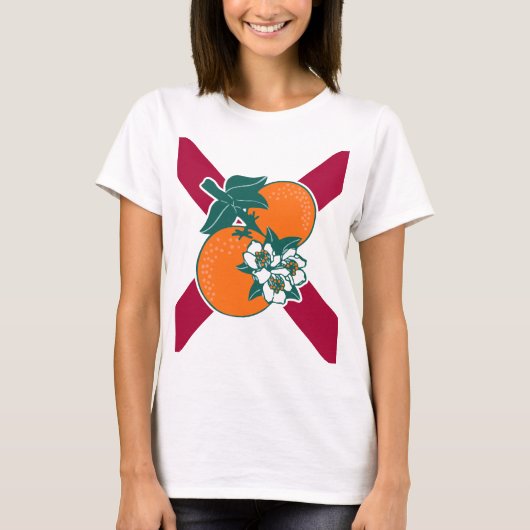 あなたの色を見せて - フロリダ Tシャツ (正面)