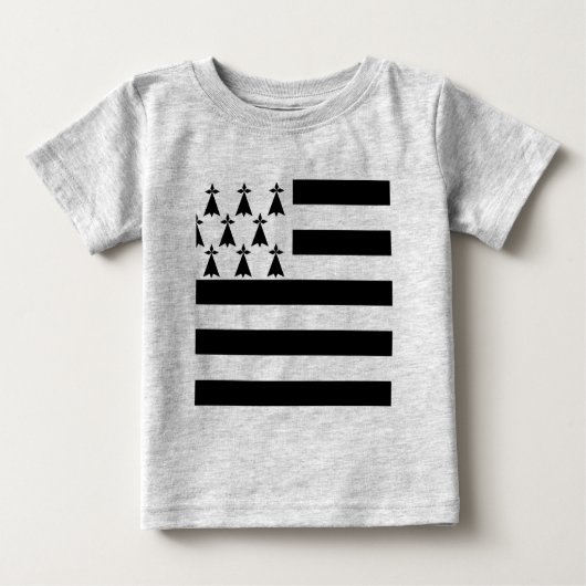 あなたの色を見せて - ブルターニュ ベビーTシャツ (正面)