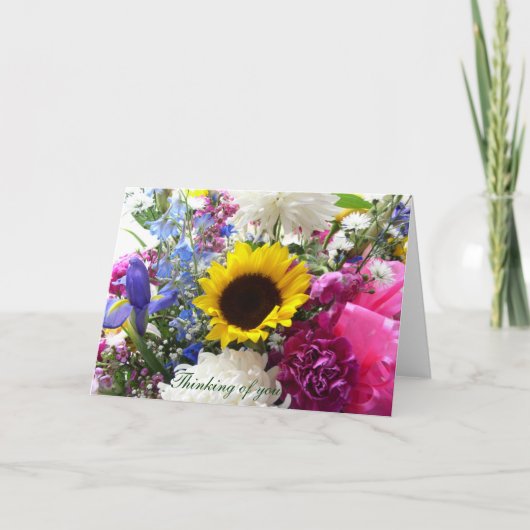あなたの花花束の考えること! カード (正面)