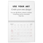 あなたの芸術または写真が付いているカスタム2013のカレンダー カレンダー (3月 2026)