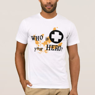 あなたの英雄はだれですか。 Tシャツ