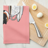 あなたの茶を飲んで下さい! キッチンタオル (四つ折り)