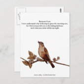 あなたの葉書のおかげで ポストカード (正面/裏面)