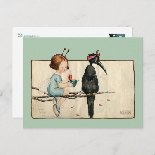 あなたの薬を取って下さい ポストカード (正面/裏面)