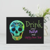 あなたの薬を飲み、喜んで新年の招待 招待状 (スタンド正面)