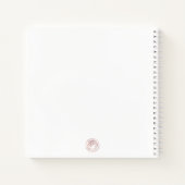 あなたの虹はもうすぐやってくる ギフトバッグ ノートブック (裏面)