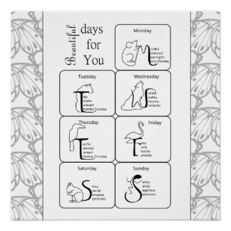 あなたの蜂蜜の週にあなたのための美しい日 ポスター