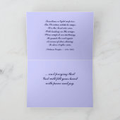 あなたの蝶考えることは梳きます カード (内部)