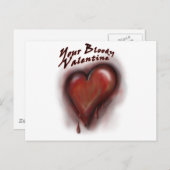 あなたの血のバレンタイン シーズンポストカード (正面/裏面)