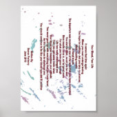 あなたの血、あなたの人生12センチx 17センチ値ポスター ポスター (正面)