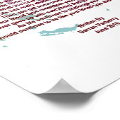 あなたの血、あなたの人生21センチx 28センチの価値のポスター ポスター (角)