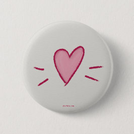 あなたの袖のあなたのハートを身に着けて下さい 缶バッジ