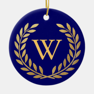 あなたの装飾的なモノグラムを作成して下さい セラミックオーナメント