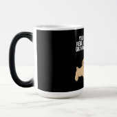 あなたの規則的な祖母を私に赤毛のおばあちゃんパグ モーフィングマグカップ (左)