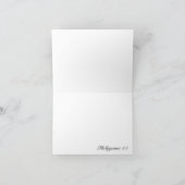 あなたの親切さをありがとう サンキューカード (内部)