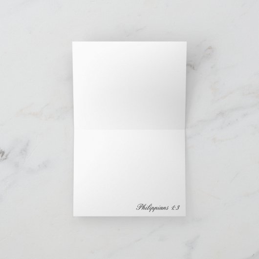 あなたの親切さをありがとう サンキューカード (内部)