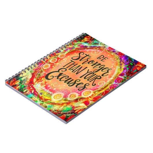 あなたの言い訳より強カラフルい ノートブック (左側)