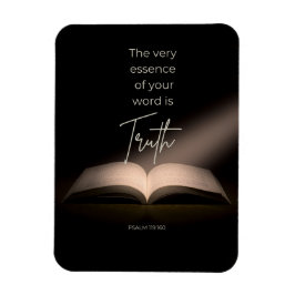 あなたの言葉の本質は真理である – 聖書 マグネット