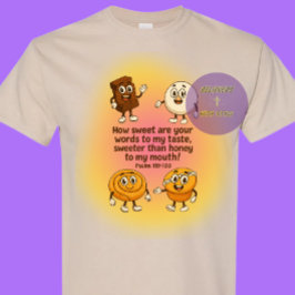 あなたの言葉はなんと甘美なことでしょう 神 - キリスト教 Tシャツ