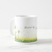 [あなたの言葉] – 編集可能な引用文コーヒーマグ コーヒーマグカップ (正面左)