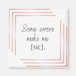 あなたの言語の恋人のためのシックお気に入りのマグネット マグネット